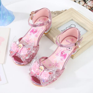 Giày cao gót công chúa Elsa - màu xanh