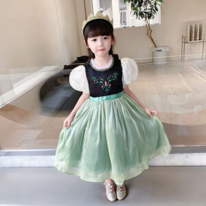 Váy của công chúa anna cho bé 3-9 tuổi Cosplay Elsa Anna Girls